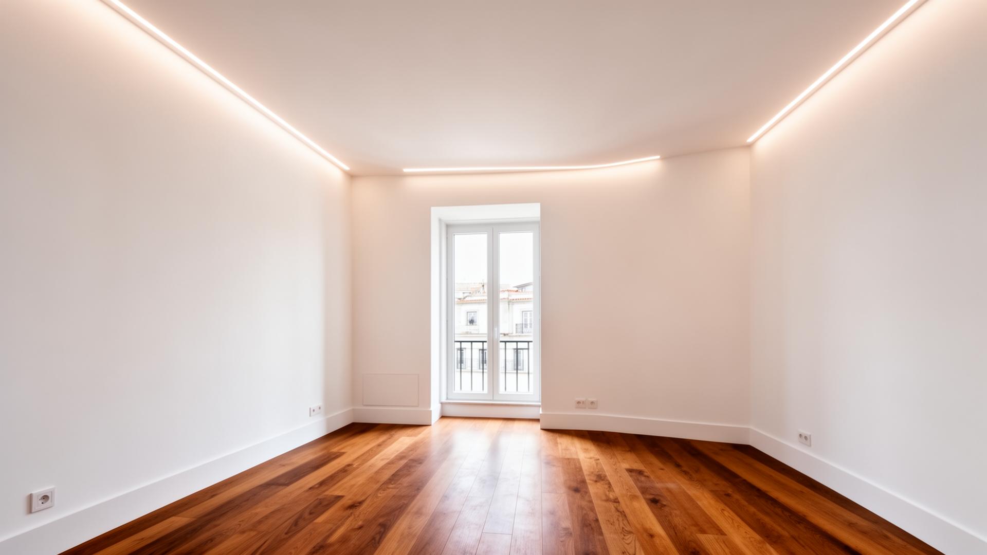Apartamento remodelado pela Multigesso em Portugal