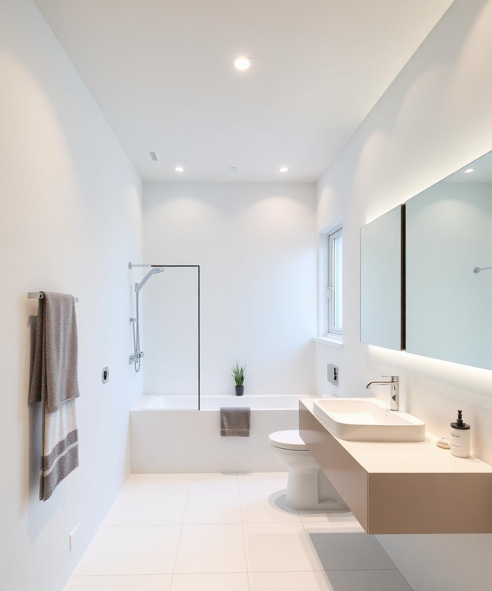 Casa de banho moderna remodelada
